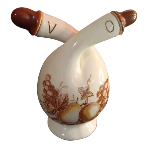 1930 Japan Nasco Fruit Arbor Double-Neck Vinegar & Oil Cruet