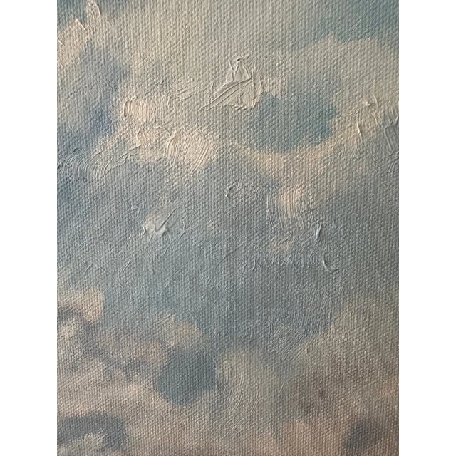 Christine Frisbee Impressionist Oil on Canvas Seascape by Christine Frisbee- "Reflections" For Sale - Image 4 of 6