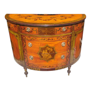 Adams Painted 1920s Credenza Sideboard