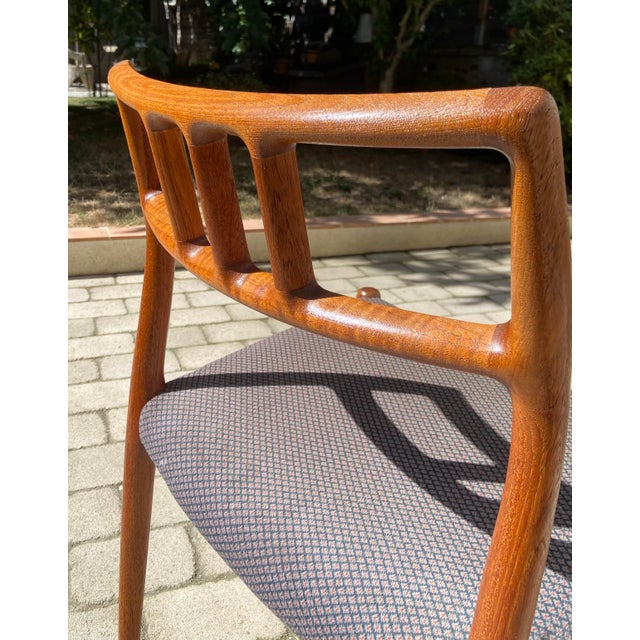 1960s Model 79 Dining Chairs in Teak by Niels Otto (N. O.) Møller for J.L. Møllers, Denmark, 1960s, Set of 4 For Sale - Image 5 of 11
