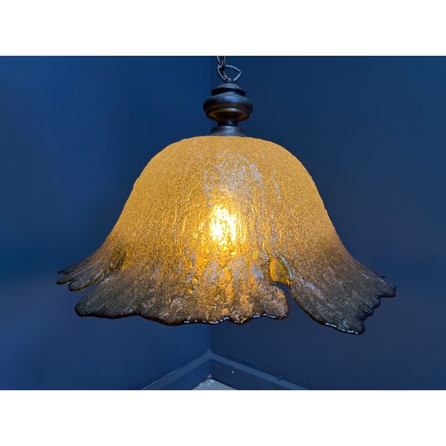 Vintage Murano Glass Pendant Light, 1960s For Sale - Image 9 of 13