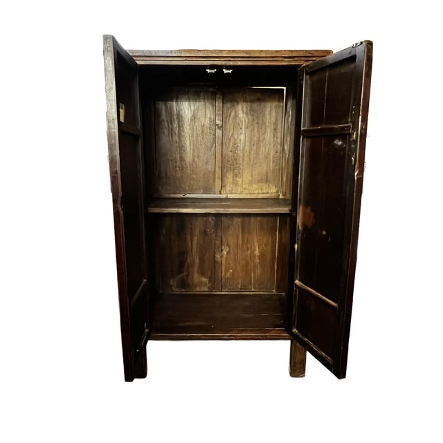 Chinese Antique Country Cabinet For Sale In Chicago - Image 6 of 13