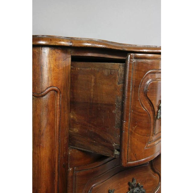 Louis XV Provincial Walnut Commode For Sale - Image 4 of 10