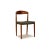 Vintage Brown-Grey Teak Wood Chairs by Knud Anderson, Denmark, 1967 For Sale - Image 5 of 9