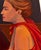 1990s Contemporary Figurative Painting "Waiting" by Teresa DiMarco For Sale - Image 5 of 5