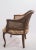 Brown Provincial Caned Tub Chair For Sale - Image 8 of 10