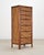 Late 20th Century Carrie Bradshaw's English Aesthetic Bamboo Rattan Chest Dresser For Sale - Image 5 of 18