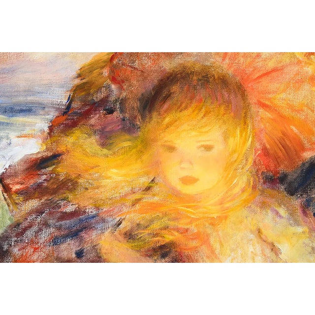 American Mid 20th Century Fine Harry Myers (1910-1968) Impressionist Painting Signed W Gilt Frame For Sale - Image 3 of 7