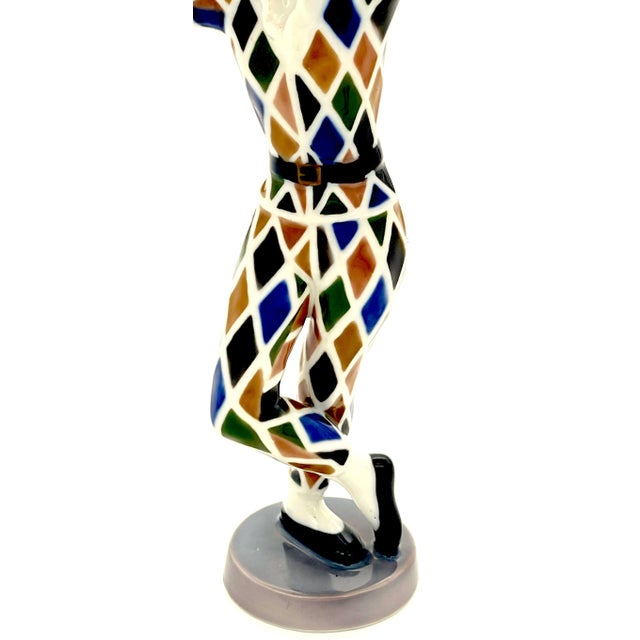 1970s Bing & Gr√∂ndahl "Harlequin with Sword", Designed by Ebbe Sadolin For Sale - Image 5 of 10