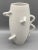 Zanotta White Ceramic Vase Deabaltea by Alessandro Mendini for Zanotta, Italy 1986 For Sale - Image 4 of 8
