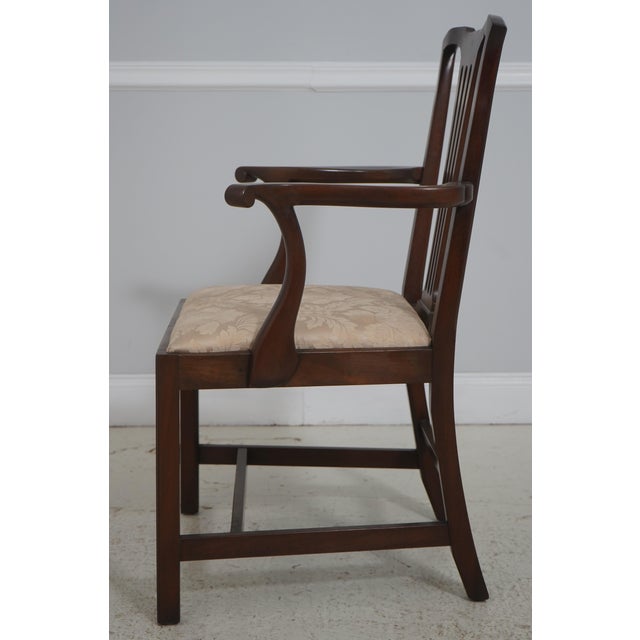 Traditional Set of 6 Kittinger Wa-1018 Colonial Williamsburg Dining Room Chairs For Sale - Image 3 of 18