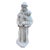 Cement Figurative Sculpture of St. Anthony of Padua For Sale