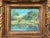 Early 20th Century Early 20th C. Petite Original Oil on Board - Landscape. - Artisan-Carved Gilt Frame For Sale - Image 5 of 5