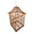 Mid Century Chinese Style Teak Bird Cage For Sale