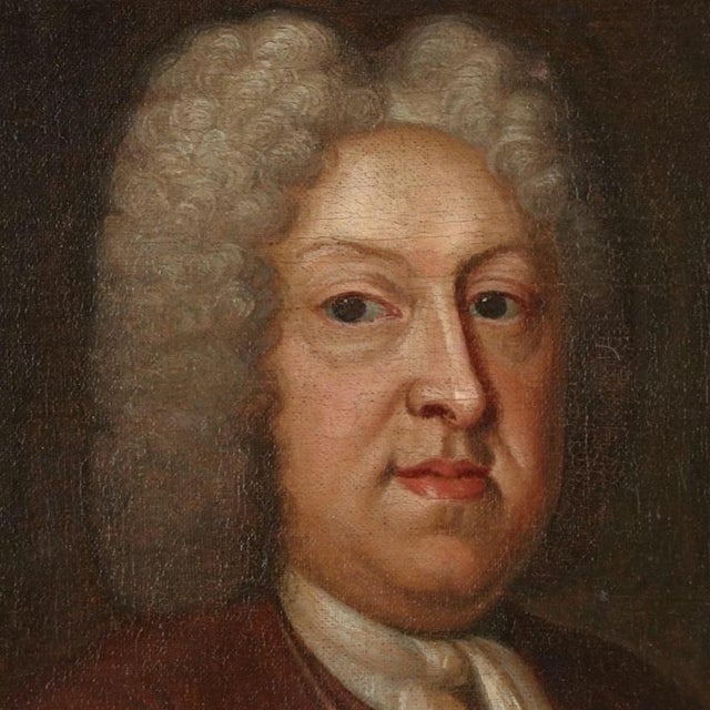 Late 18th Century 18th Century British School Tondo Portrait of a Gentleman in Carved Giltwood Frame For Sale - Image 5 of 7