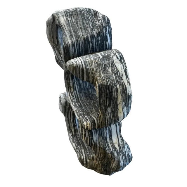 Contemporary Spanish Abstract Stone Sculpture For Sale - Image 3 of 7