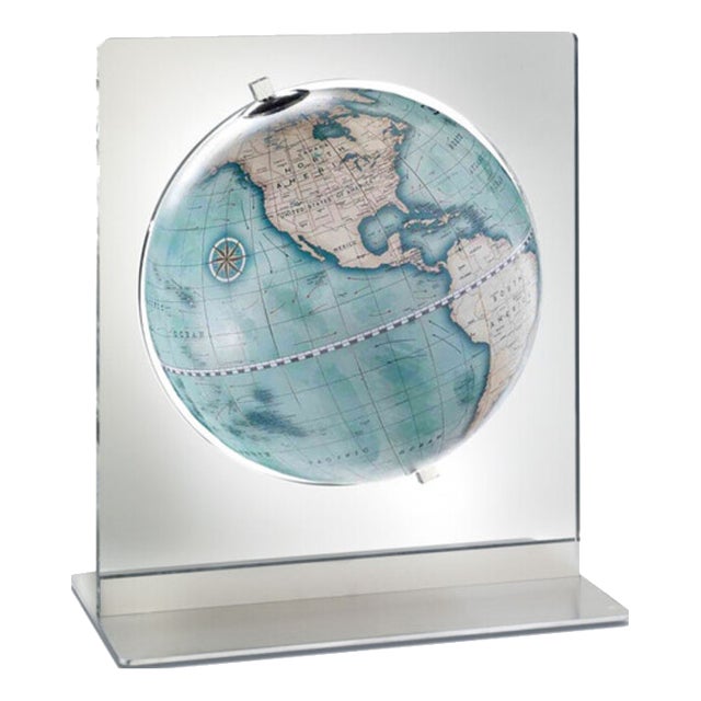 Indigo Air Globe by Zoffoli Mappamondi For Sale
