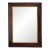 English Edwardian Rosewood Wall Mirror With Carved Frame, Circa 1901 For Sale