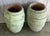 Pair of Mediterranean Barrel Olive Jars - Heavily Patinated Verdigris Terracota For Sale - Image 11 of 14