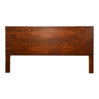 George Nelson Herman Miller Thin Edge Rosewood Queen Headboard For Sale