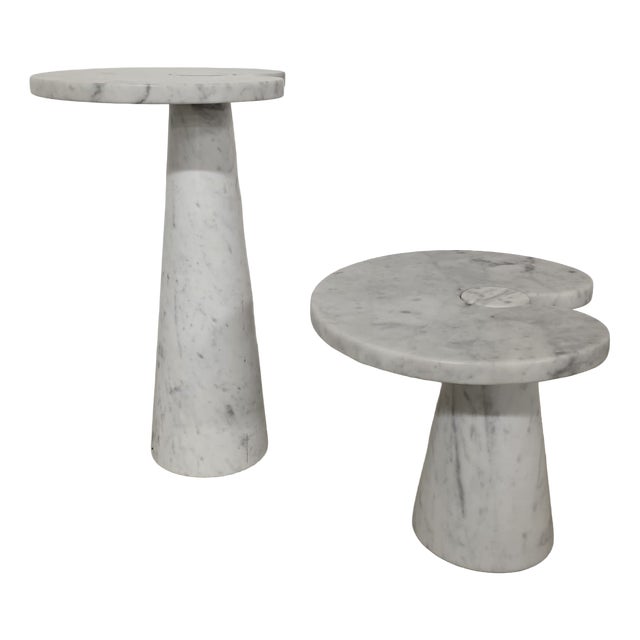 Eros Series Tables by Angelo Mangiarotti for Skipper, 1970s, Set of 2 For Sale