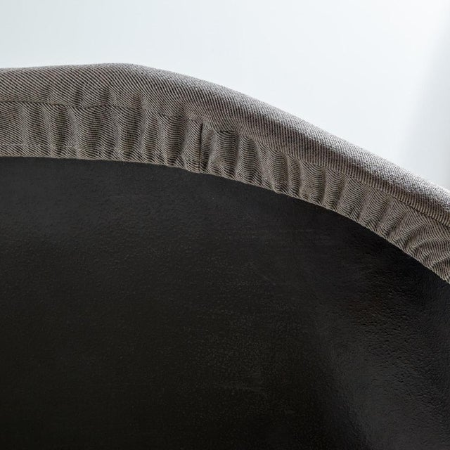 Black Angelina Sofa and Lounge Chairs by Walter S. Chenery for Lurashell, 1960s, Set of 3 For Sale - Image 8 of 18