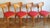 This elegant set of four dining chairs was produced by Thonet in the late 1940s. A beautiful example of postwar European...