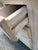 White Vintage Painted Primitive Pine Chest With Natural Top For Sale - Image 8 of 8