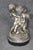 Metal French Bronze Silver Gilt Statue With Pair Putties Signed Falconet For Sale - Image 7 of 16
