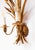 Italian Gilt Metal Wall Sconces with Leaves and Ears of Wheat, 1970s, Set of 2 For Sale - Image 6 of 8