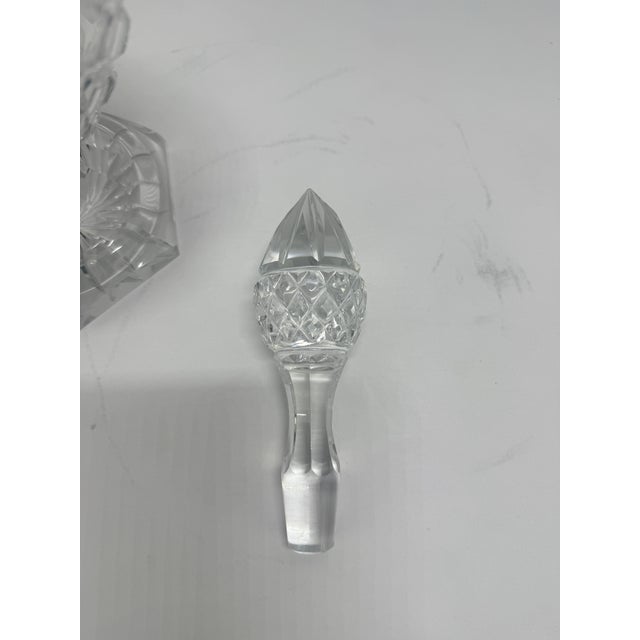 Glass Early 20th Century Crystal Claret Ewer, Wheel-Engraved Game Frieze, Possibly Val Saint-Lambert For Sale - Image 7 of 11