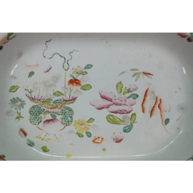 Antique Stephan Folch Masons Ironstone Imari Style China Serving Platters Dish - Set of 4 For Sale - Image 6 of 16