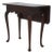 Stickley Colonial Williamsburg Mahogany Drop Side Table For Sale