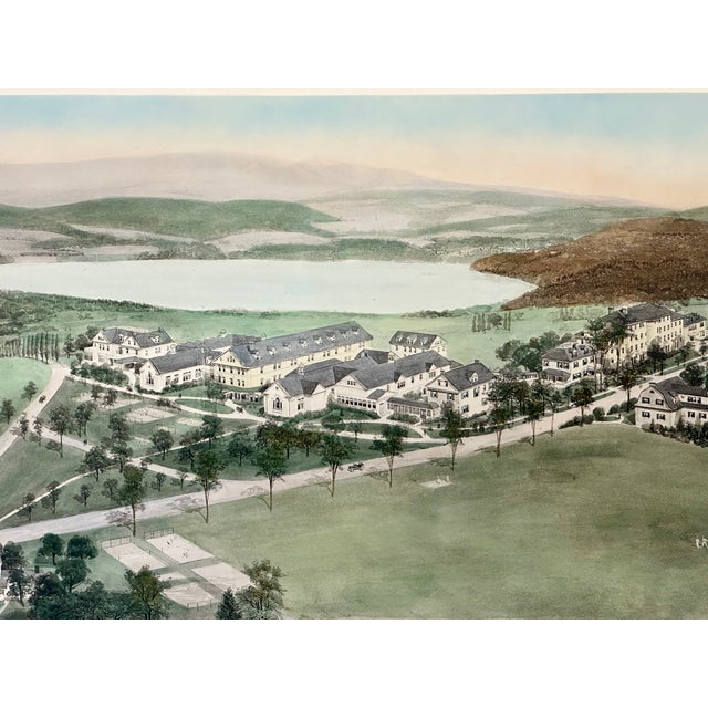 The Hotchkiss School (Lakeville, Connecticut). Original engraving from the original plate (c. 1913) after Richard Rummell....