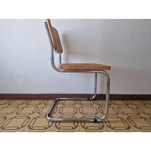 Mid-Century Modern Bauhaus Vienna Straw Chair, 1970s For Sale - Image 3 of 18