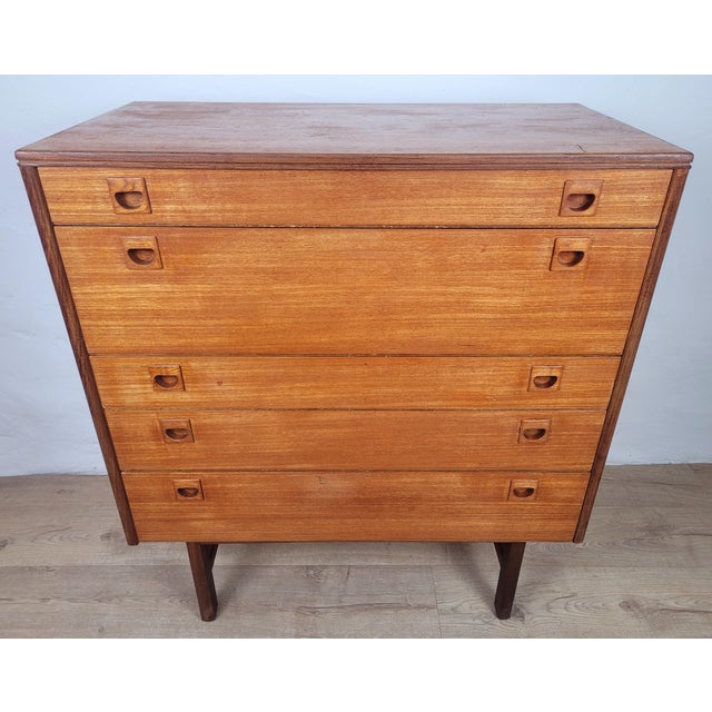 British Teak Chest of Drawers by Alfred Cox, 1960 For Sale - Image 12 of 18