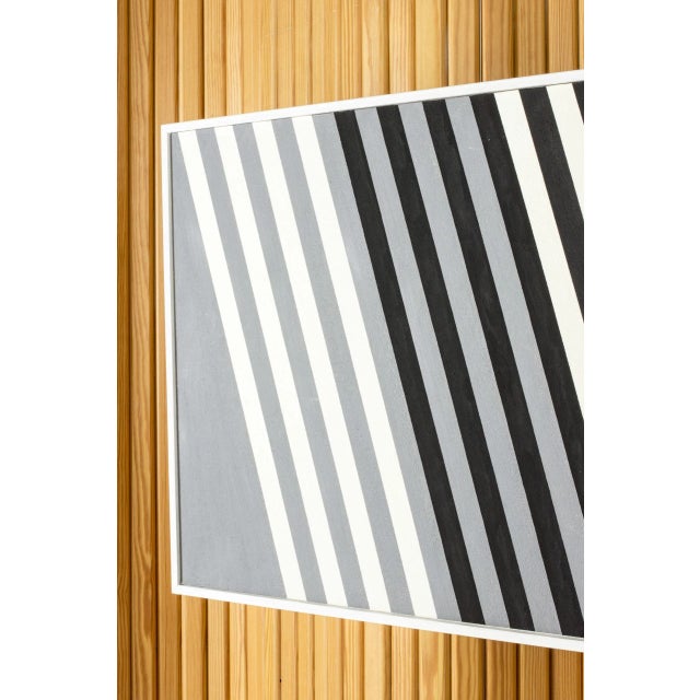 1980s Lars-Erik Falk, Painting C, 1987, Oil on Panel For Sale - Image 5 of 7