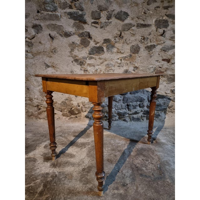 Vintage French Farmhouse Table, 1930s For Sale - Image 11 of 13