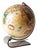 Danish Illuminated World Globe Table Lamp by Scan-Globe A/S, 1990 For Sale