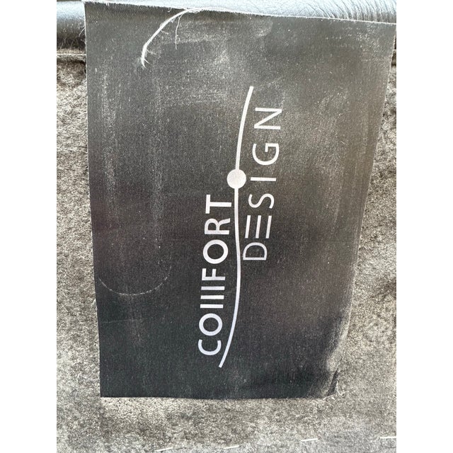 Comfort Designs Black Leather Recliner For Sale - Image 10 of 10