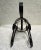 Metal Vintage Mid Century Iron Grapes and Leaves Wine Bottle Holder For Sale - Image 7 of 8