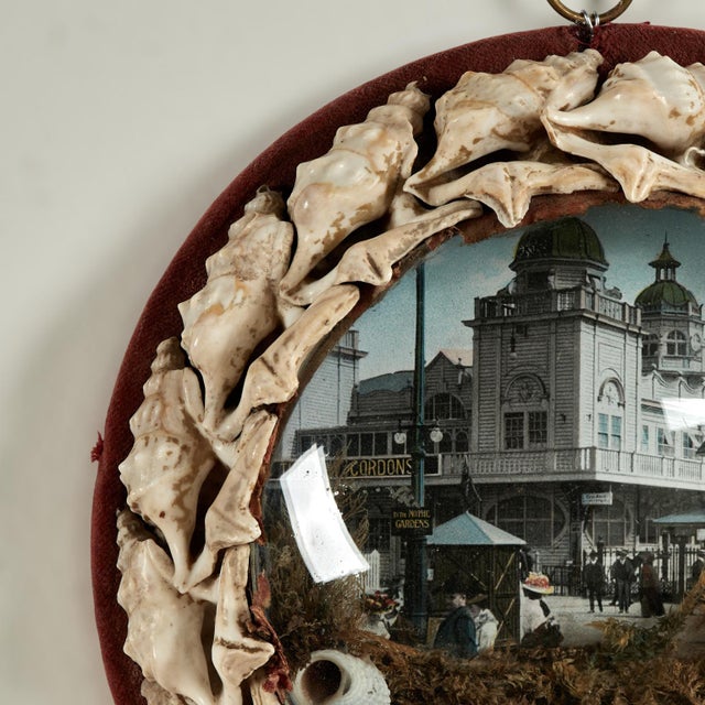 Victorian Antique British Colonial Sailors Valentine For Sale - Image 3 of 7