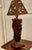 Oriental Folk Art Carved Teak Dragon Lamp, 1930s For Sale - Image 10 of 12