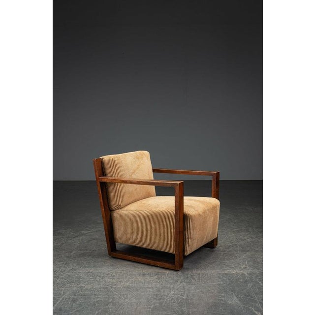 Modern Lounge Chair in Wood, 1940s For Sale - Image 14 of 15
