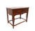 Antique 19th Century Chinese Shanxi Solid Walnut 2-Drawer Side Table For Sale - Image 4 of 7