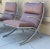1950s Italian Mid-Century Modern Chrome Lounge Armchairs – a Pair For Sale - Image 4 of 10