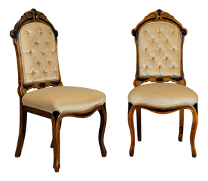 Louis Philippe Chairs, Late 19th Century, Set of 2