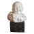 Early 20th Century Italian Carved White Marble Head Bust of an Infant or Baby by Giorgio Rossi 1920 on Rouge Marble Plinth For Sale