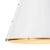 Bright and white, the French Maid chandelier has a simple cone silhouette that’s trimmed with natural brass detailing for...