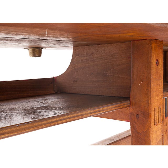 Vintage School Desk, 1950s For Sale - Image 4 of 14